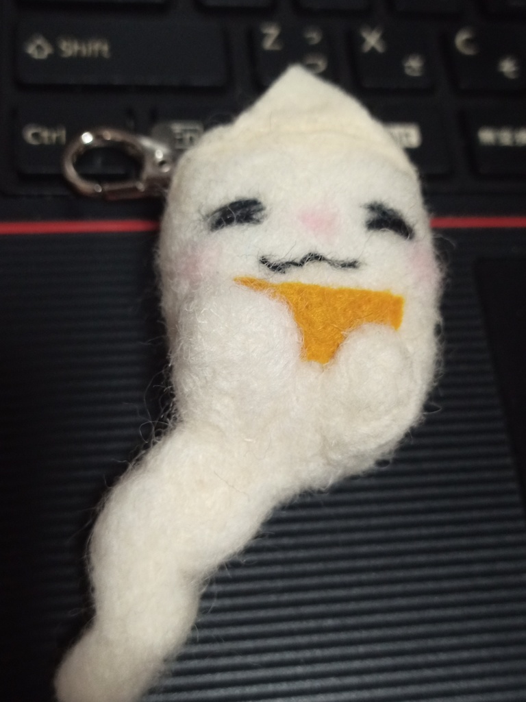 手作りふわふわむみナーマスコット