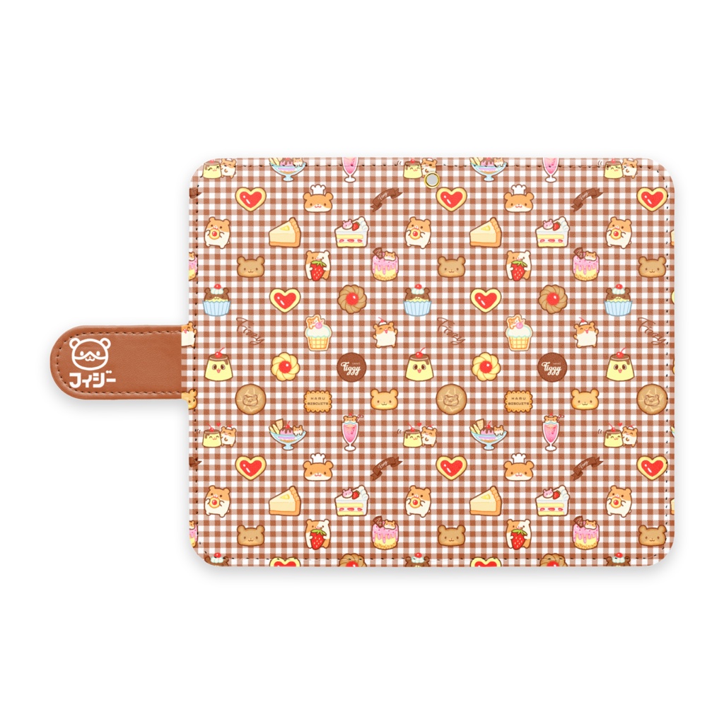 スイートハムちゃん(手帳型androidケース)