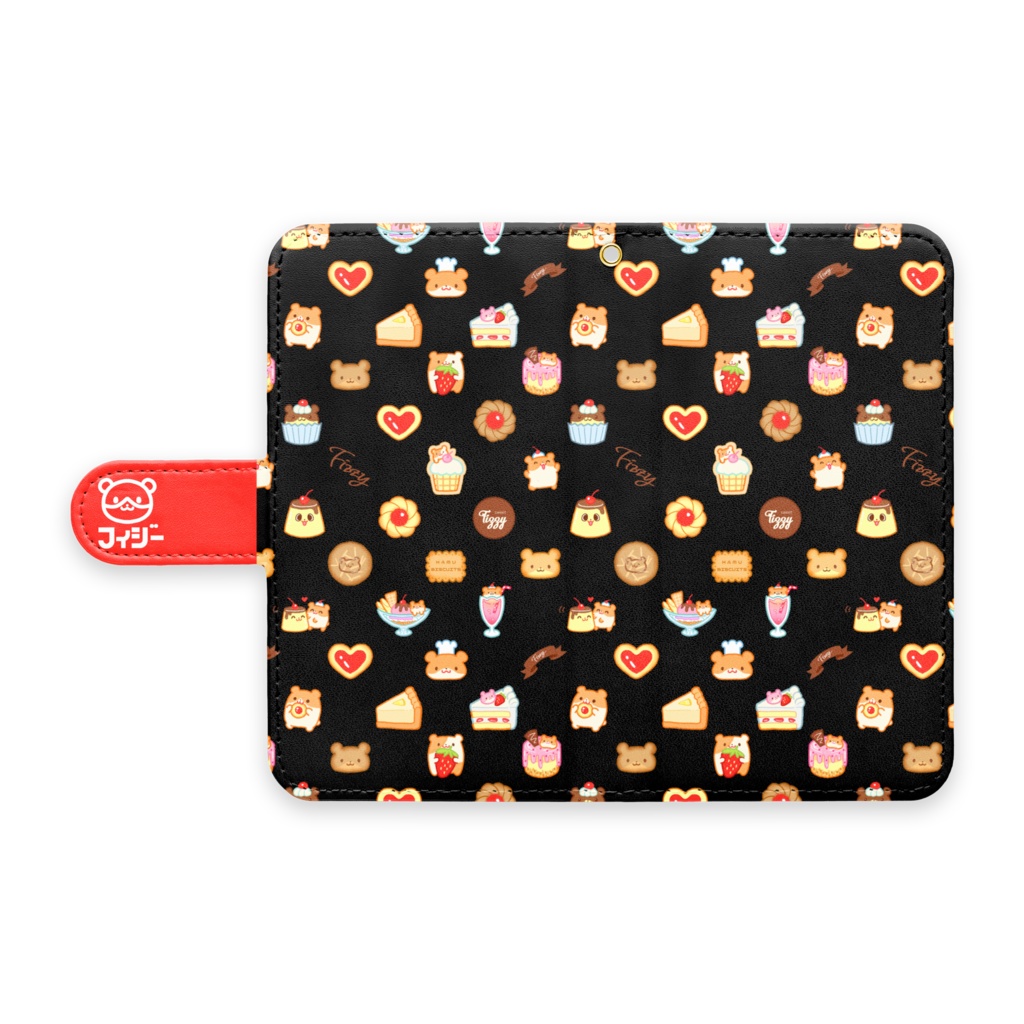 スイートハムちゃん(手帳型androidケース)