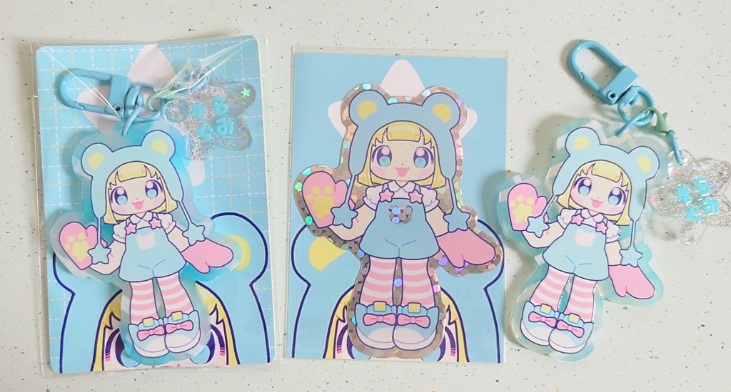 もも・そら・すみれステッカー