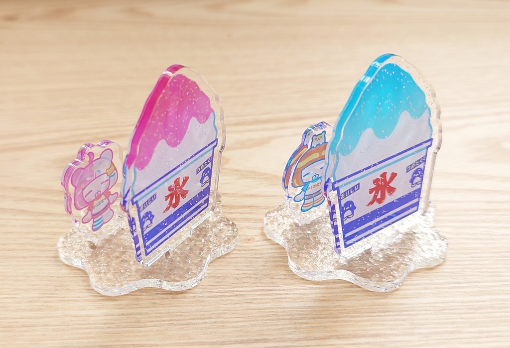 かき氷ミニアクリルスタンド