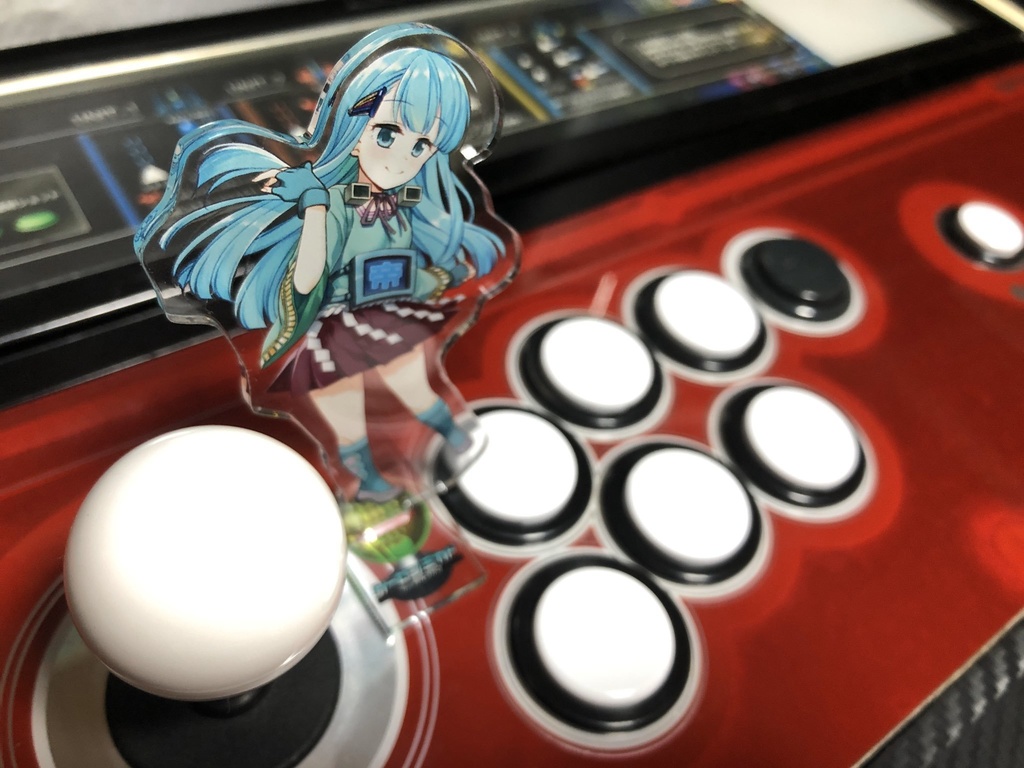 ゲーセンミカド ミカドちゃんアクリルフィギュア feat.卯花つかさ