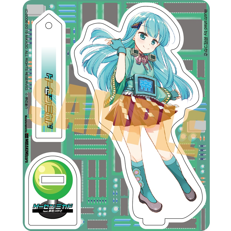 ゲーセンミカド ミカドちゃんアクリルフィギュア feat.卯花つかさ