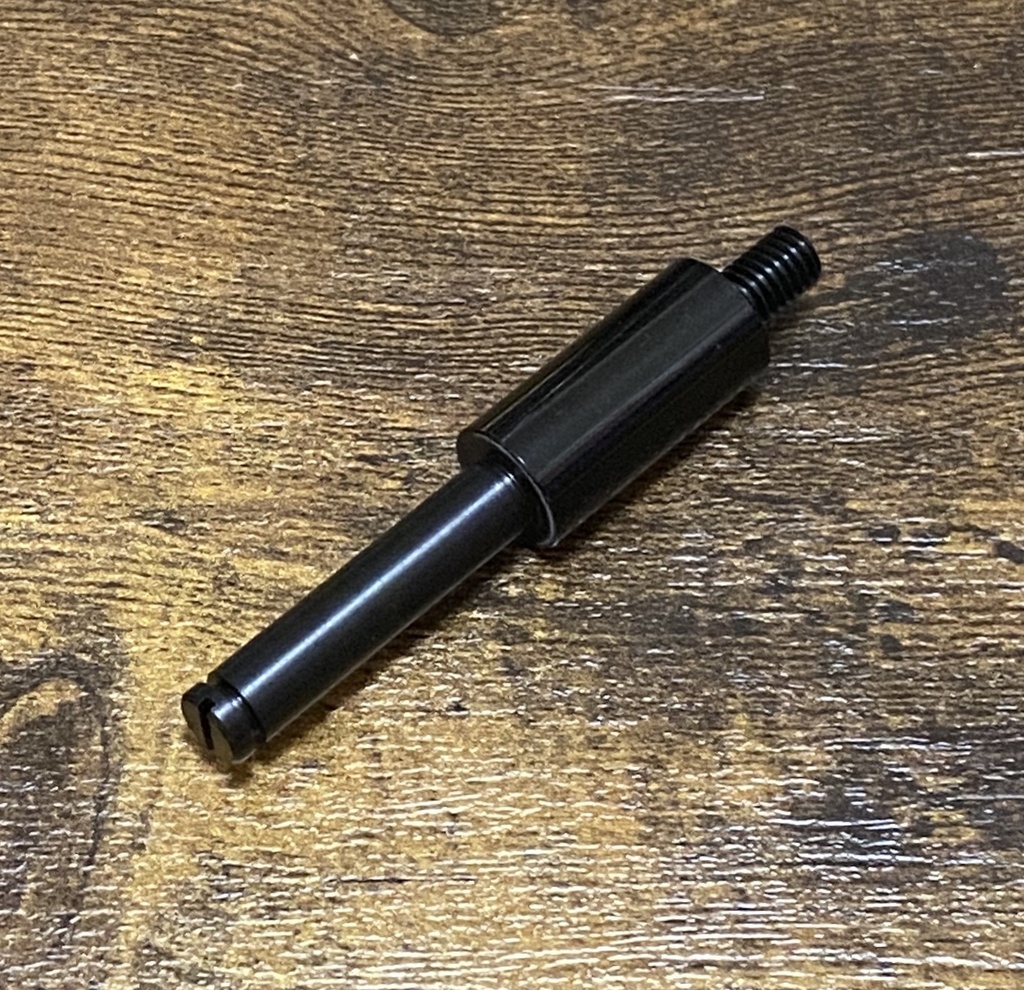 アルミショートシャフト アルマイト加工(-10mm)