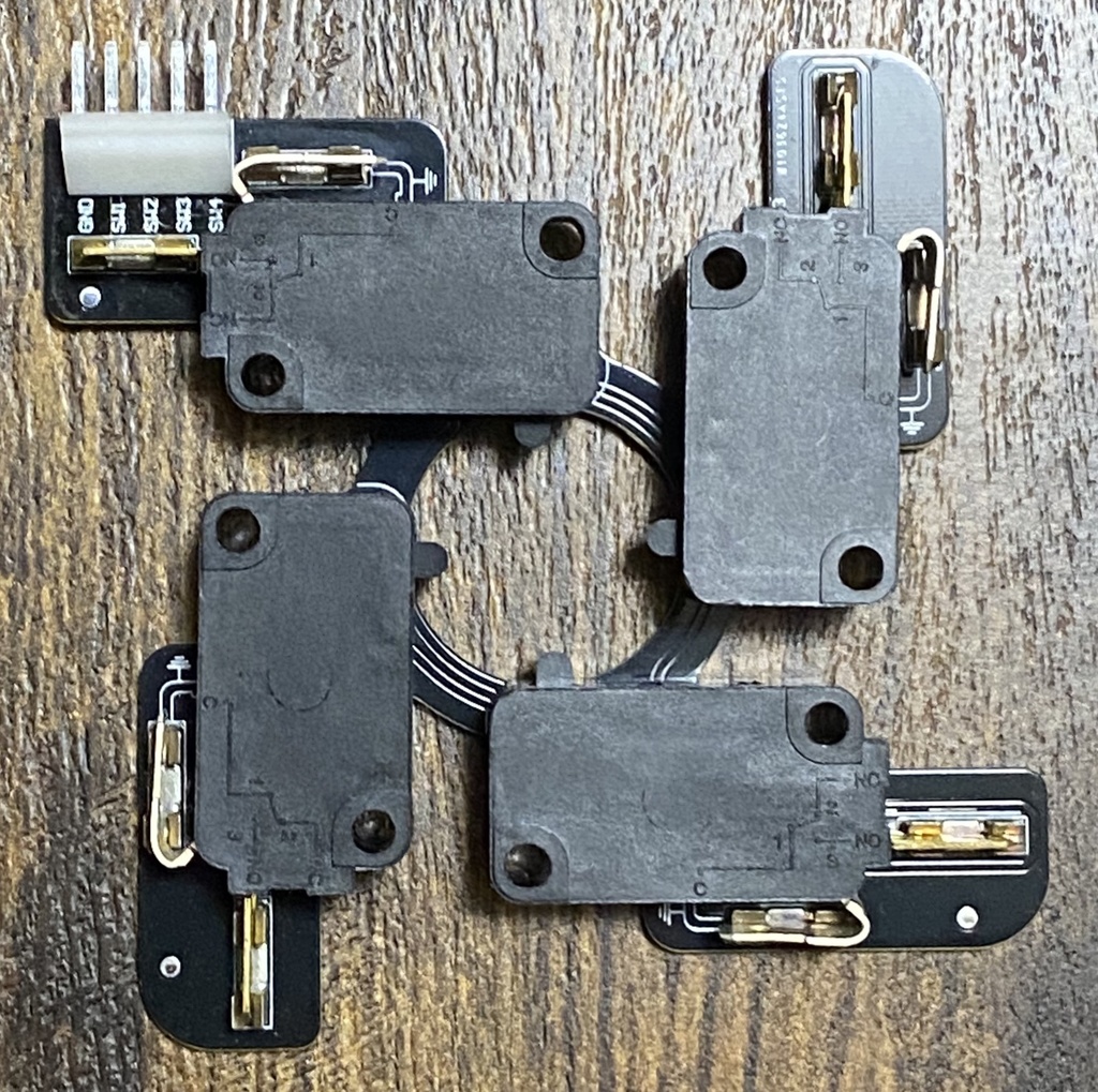 シュリケン用スイッチ「松」4個セット