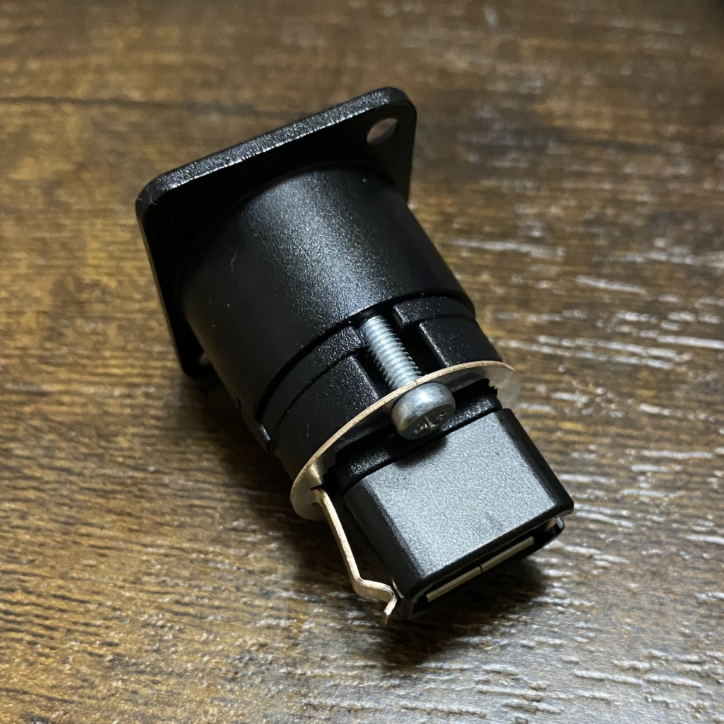 Neutrik NAUSB-W A-Bリバーシブル端子 シルバー/ブラック