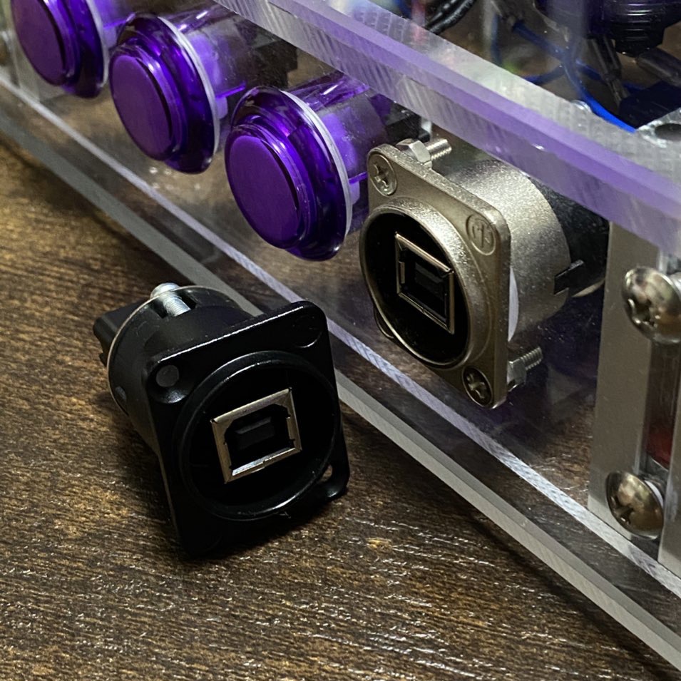 Neutrik NAUSB-W A-Bリバーシブル端子 シルバー/ブラック