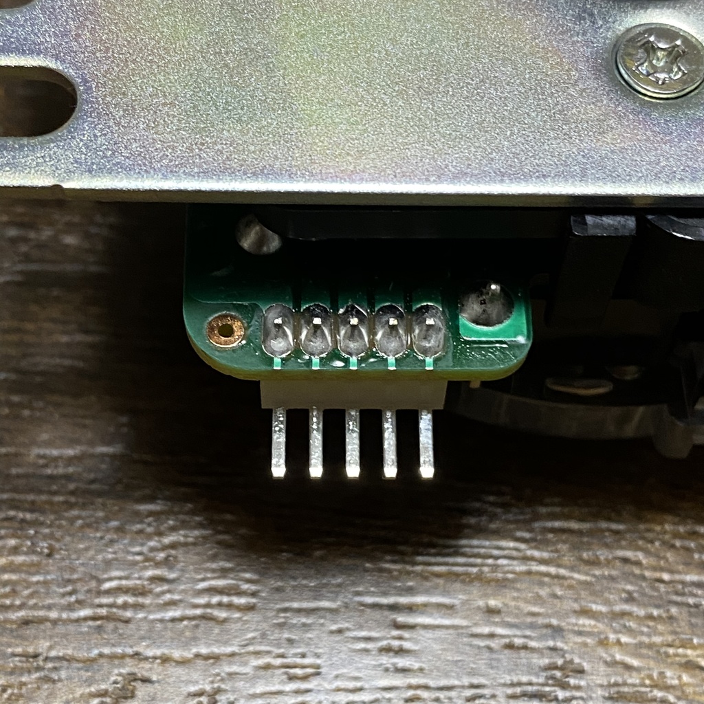 三和電子 JLF-TP-8YT-SK【普通の三和レバー、シャフトカバー、アケコン用ベースプレート、5P基板タイプ】