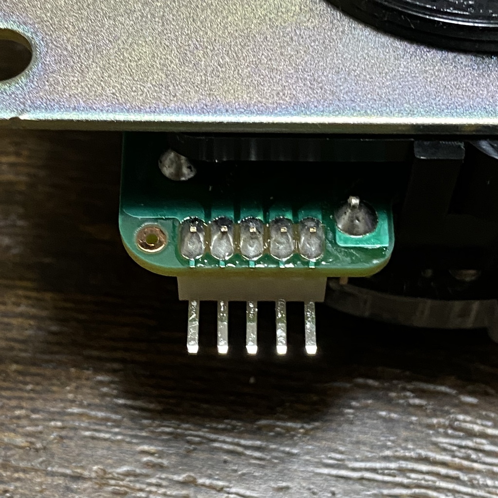 三和電子 JLFD-TP-8YT【シャフト着脱式 シャフトカバー アケコン用ベースプレート 5P基板タイプ】シャフト着脱式レバー