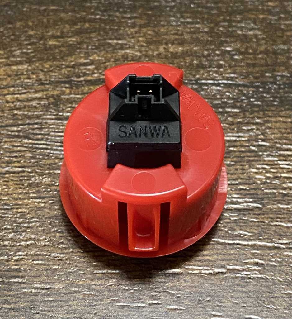 三和電子 A-OBSFE-30【コネクタ式エラストマー静音ボタン30mm】