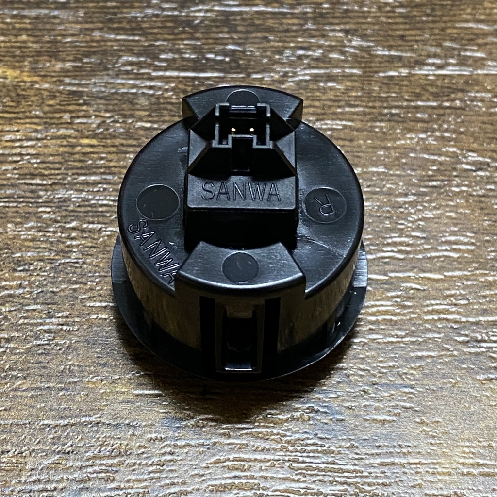 三和電子 A-OBSFE-30【コネクタ式エラストマー静音ボタン30mm】