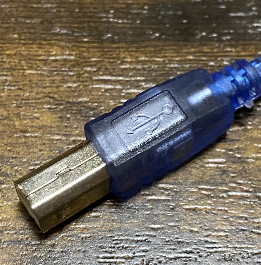 USB2.0 A-Bケーブル 25cm