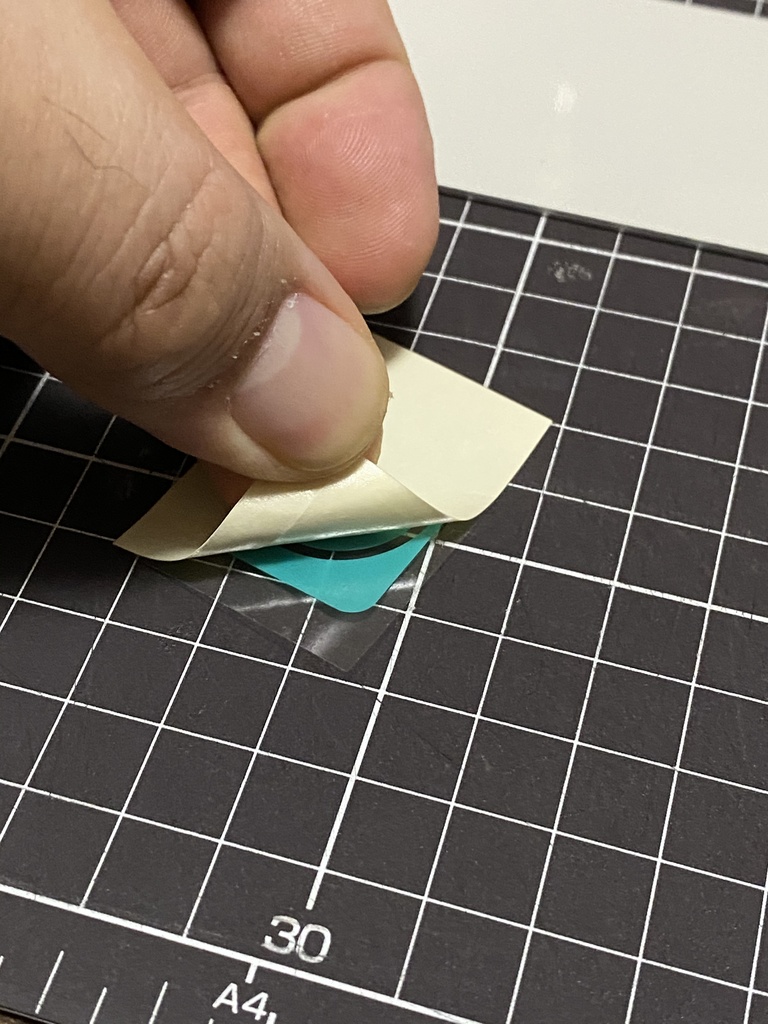 マーキングガイドシール レバー取り付け用