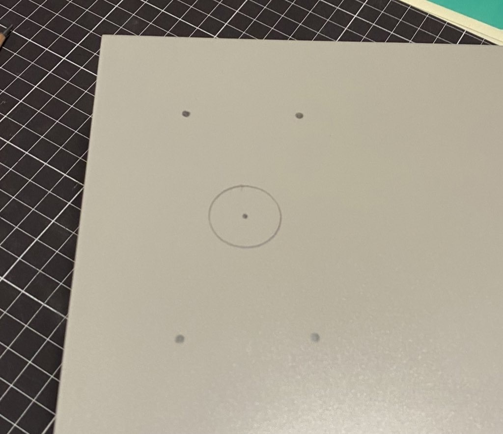 マーキングガイドシール レバー取り付け用