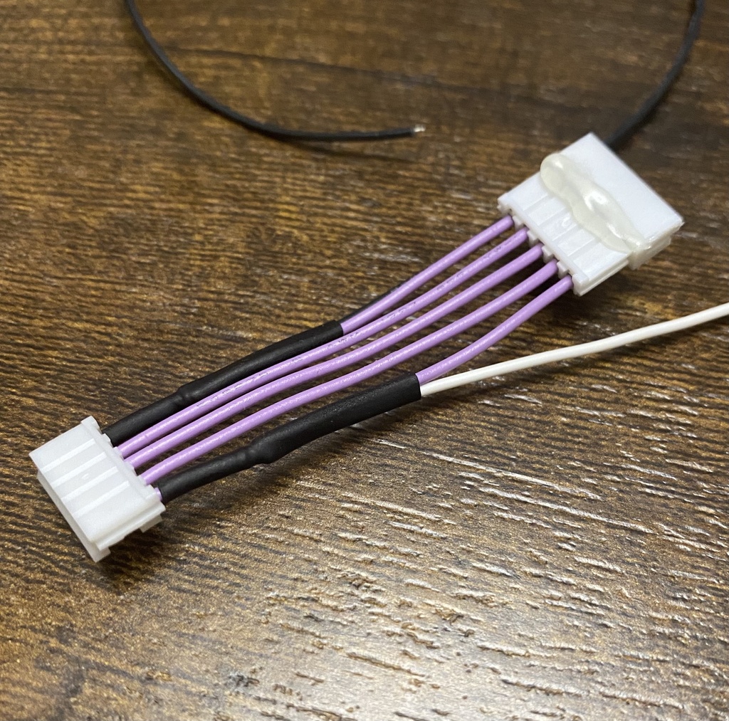 市販アケコン5V取り出しハーネス