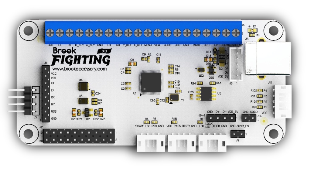 BROOK XB Fighting Board