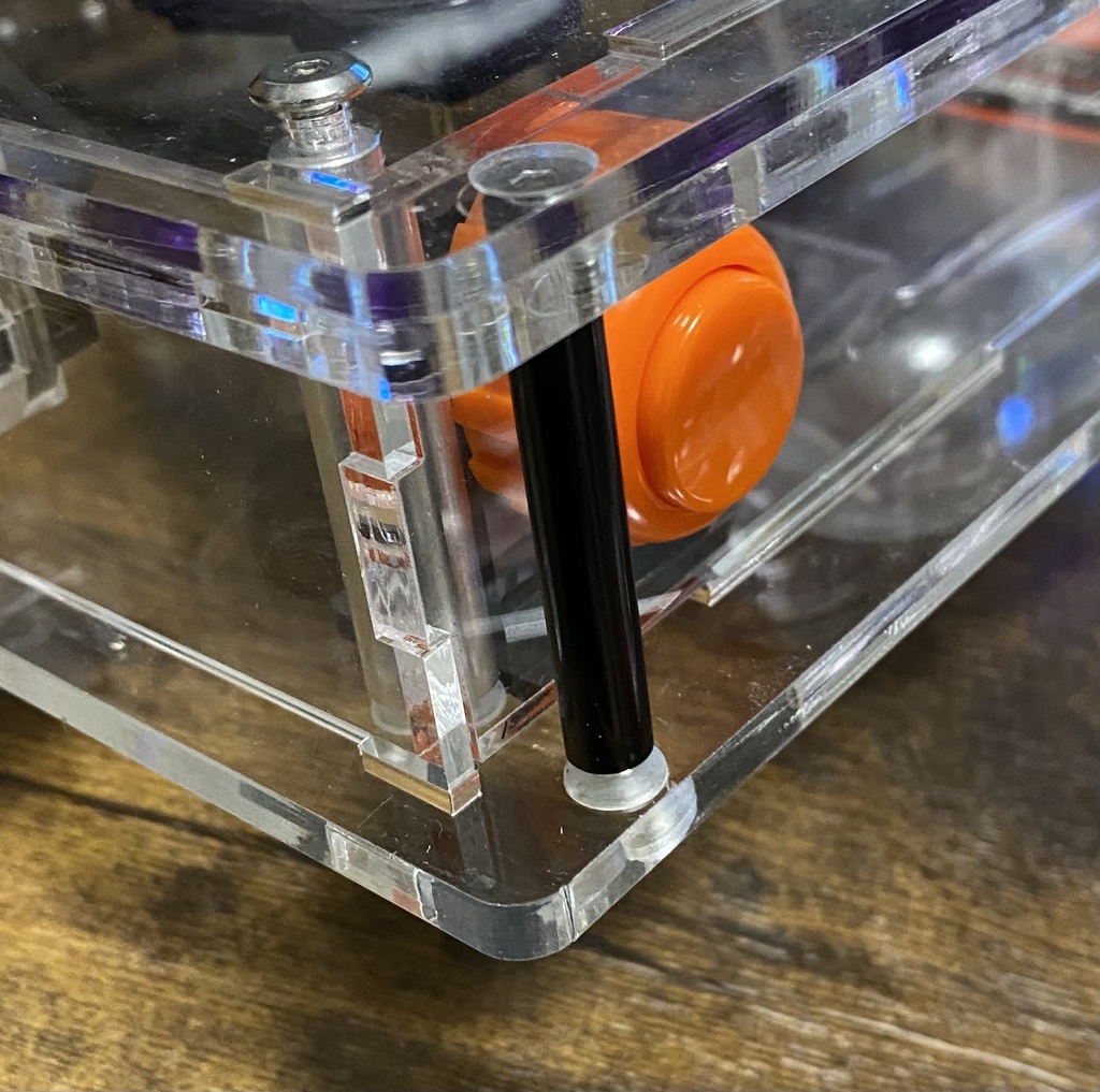 iXSアケコンケース用バンパーピラー 2本組