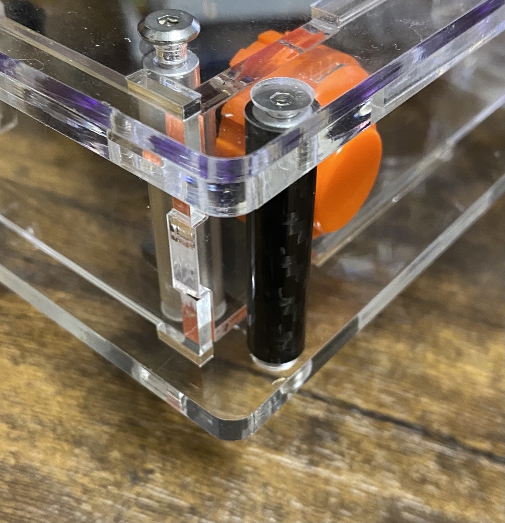 iXSアケコンケース用バンパーピラー 2本組