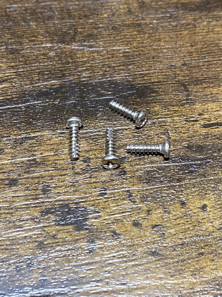 市販アケコン底板用 互換ネジ 6本