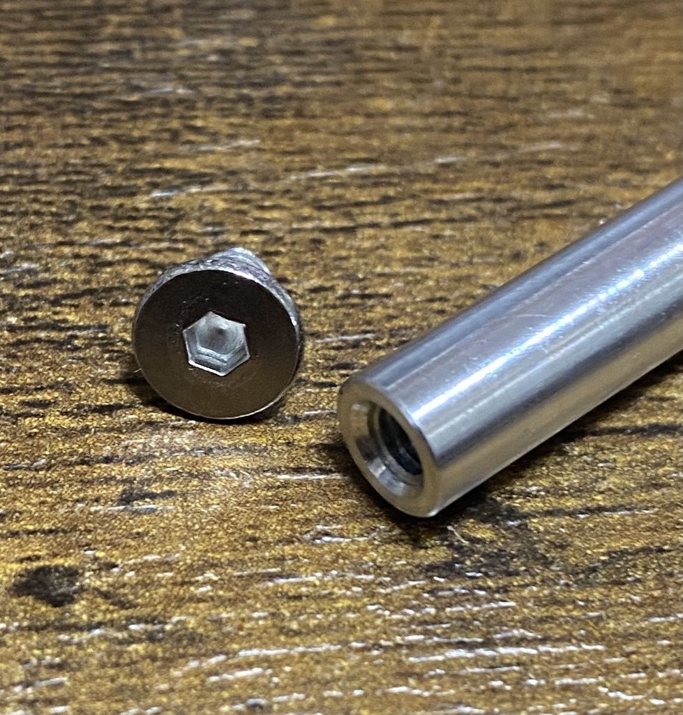 LeverLover 軽量アルミシャフト スクリューエンド