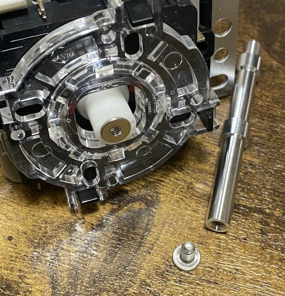 LeverLover 軽量アルミシャフト スクリューエンド