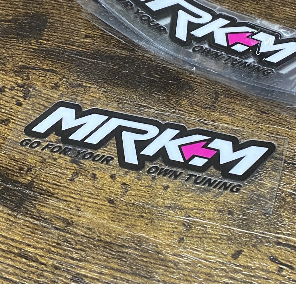 MRKMステッカー2枚セット(フチなし転写タイプ)