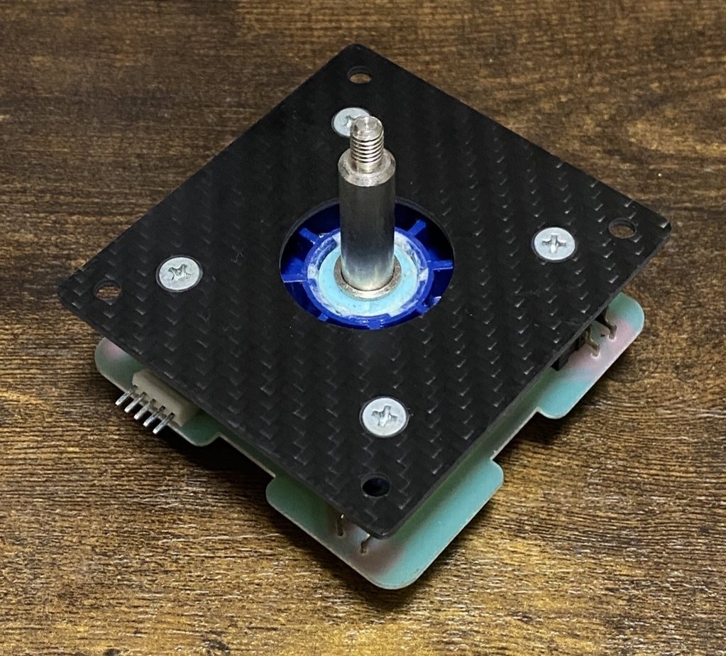 VEWLIX用 32レバー取り付けプレート ドライカーボン