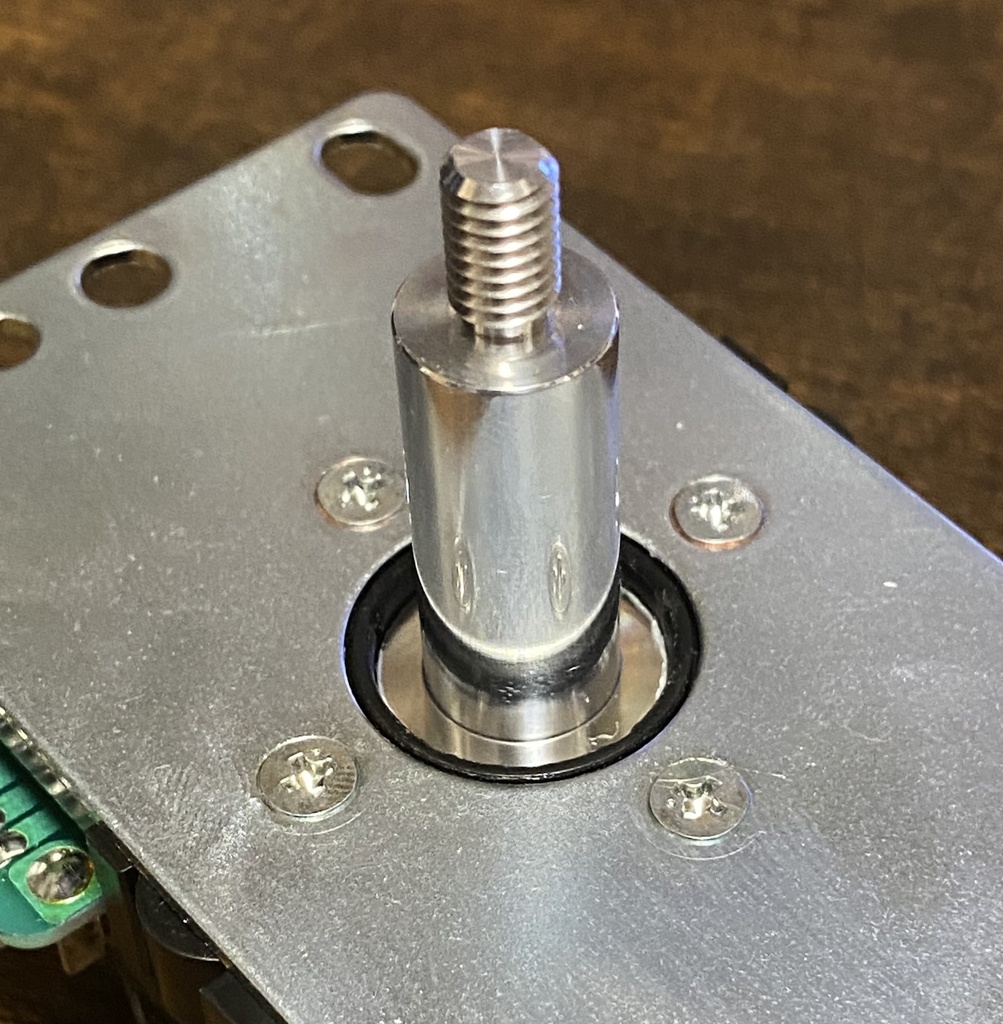 LeverLover ベアリング一体型アルミショートシャフト -6mm JLX/JLFレバー用