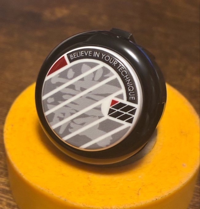 LeverLover 叢雲ボタン30mm OBSF-30-MR201　（三和電子プリントボタン）