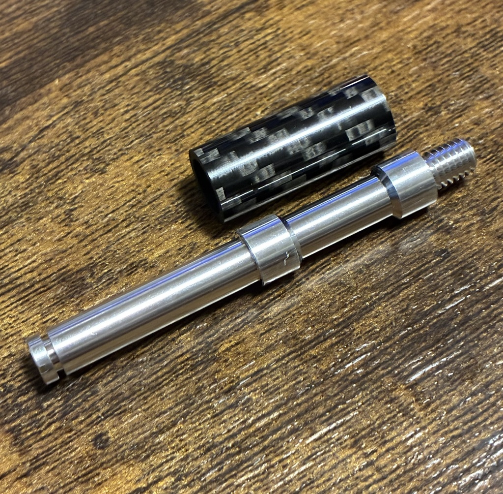 シャフトカバー付き軽量ショートシャフト-6mm