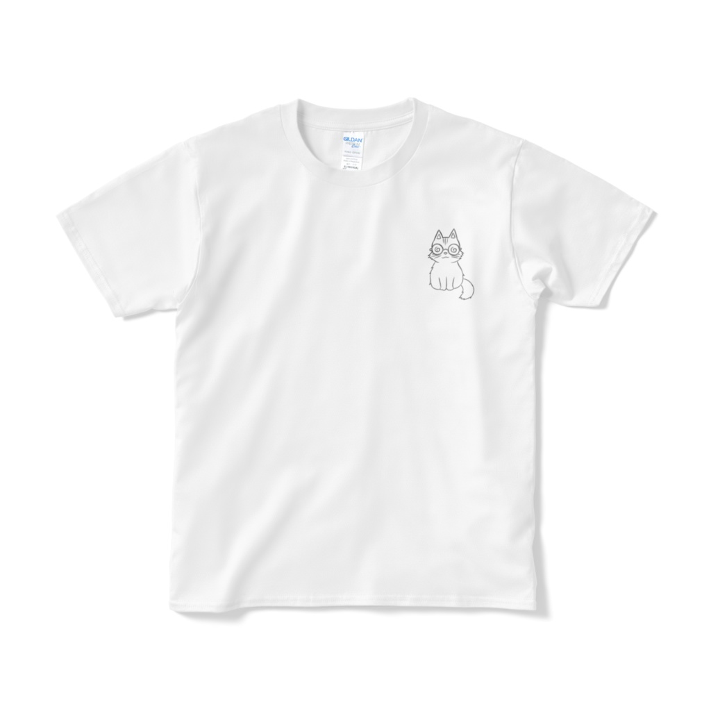めがねこTシャツ