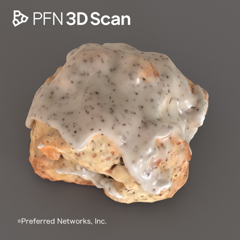 【PFN 3D Scan】スコーン