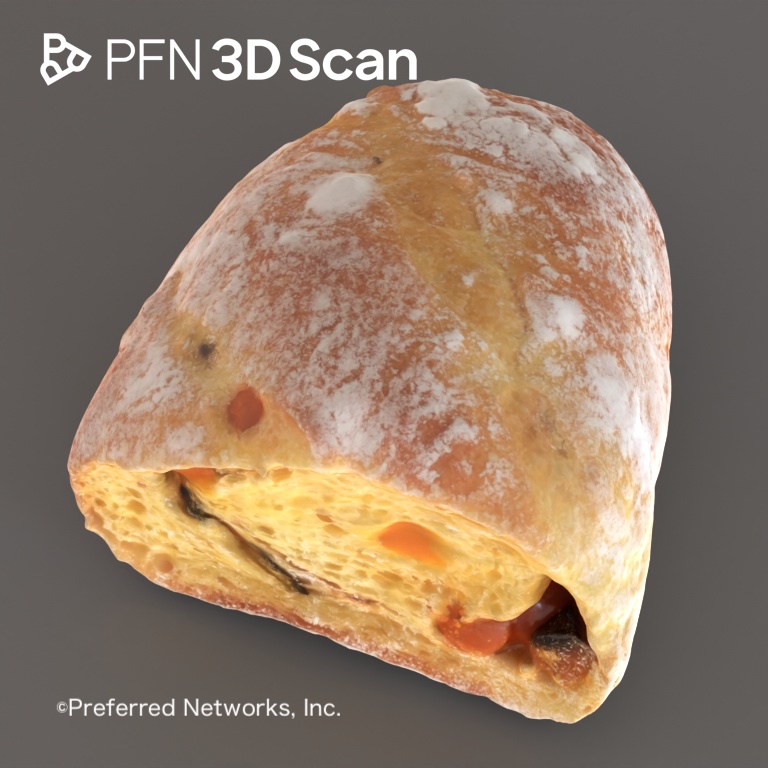 【PFN 3D Scan】パンプキン・フランスパン