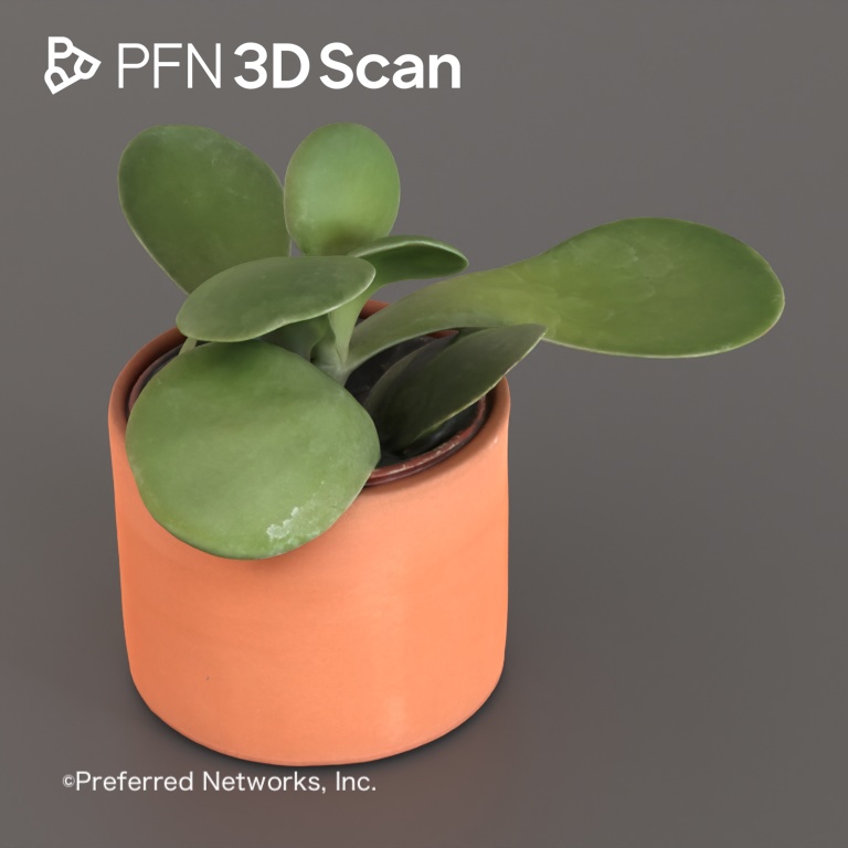 【PFN 3D Scan】多肉植物5