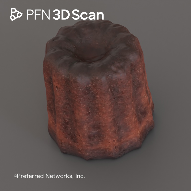 【PFN 3D Scan】カヌレ（2点セット）