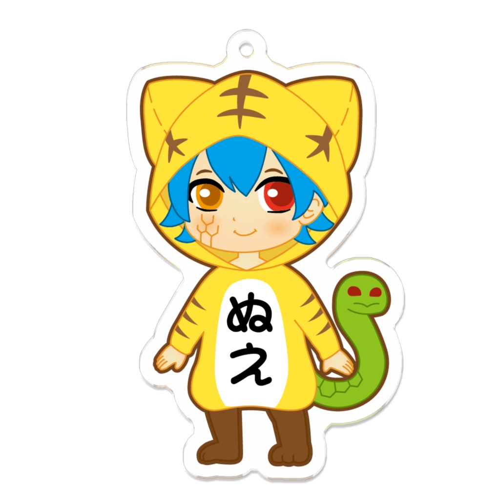 ぬえちゃんアクリルキーホルダー70x70(mm)