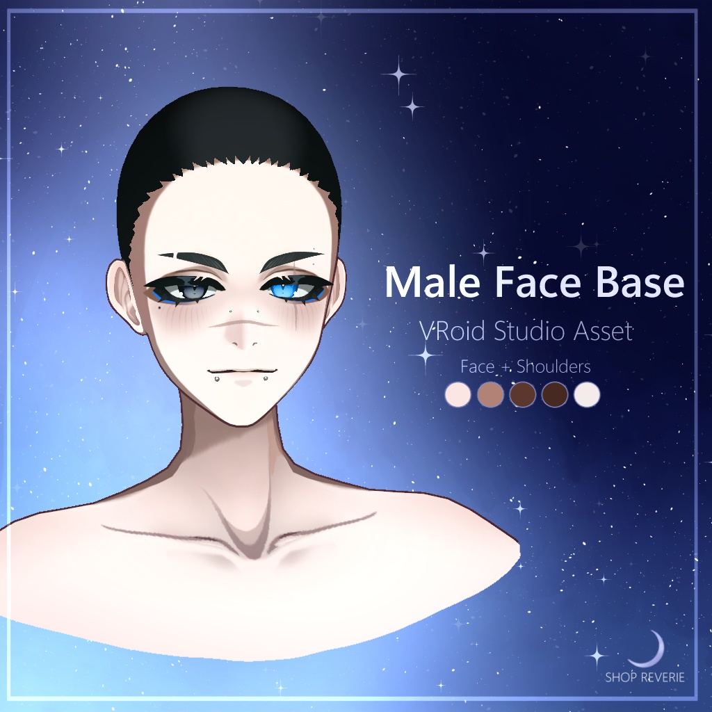 Face Set - Callum [VROID]
