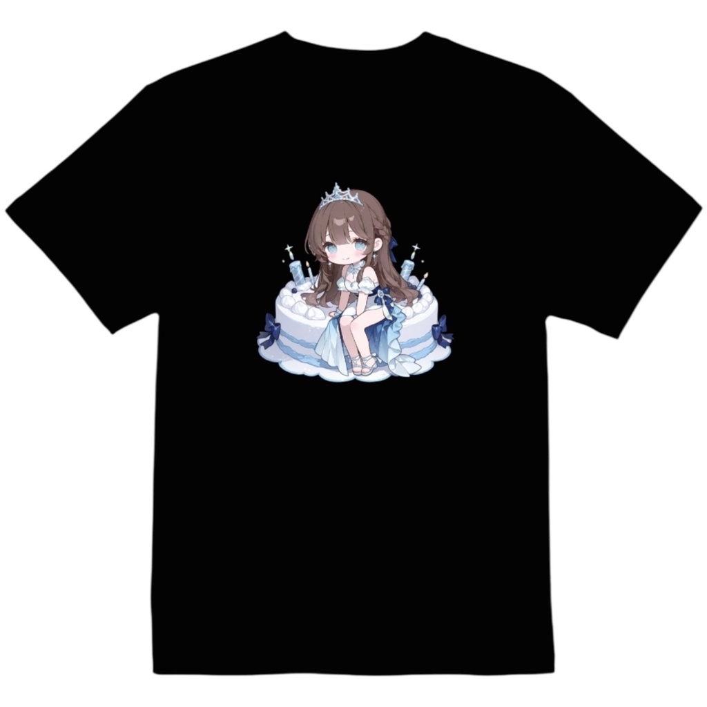 Birthday Tシャツ ブルー