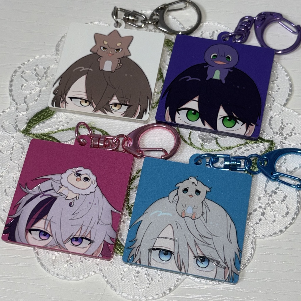 【非公式】ろふまると一緒アクリルキーホルダー