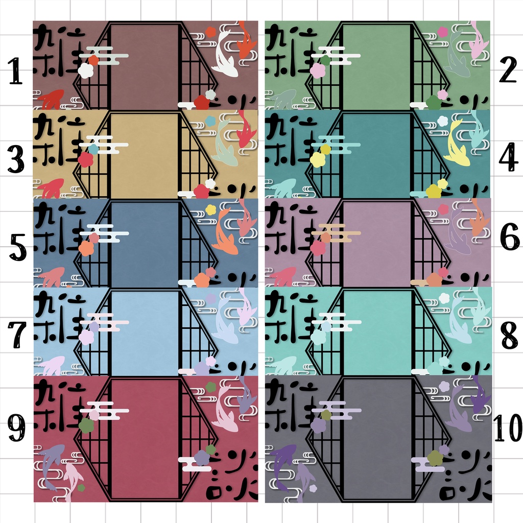 和風サムネイル