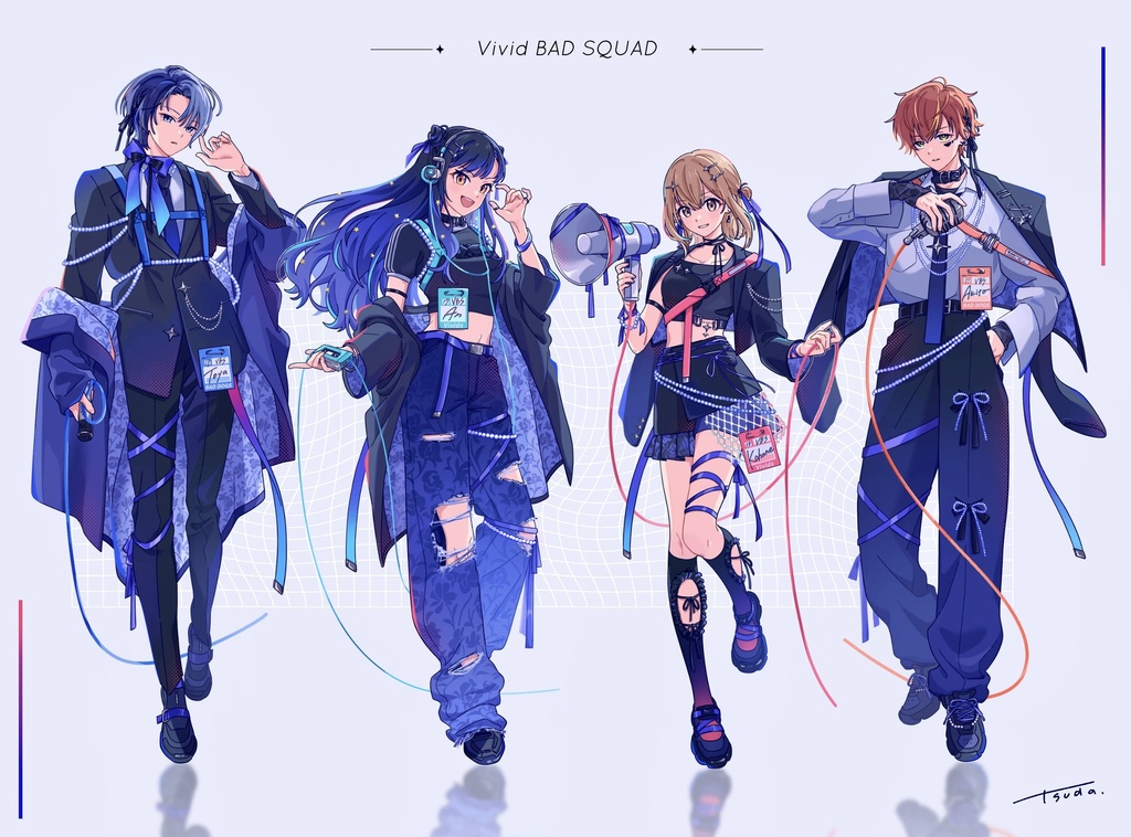 Vivid BAD SQUAD ステッカーセット