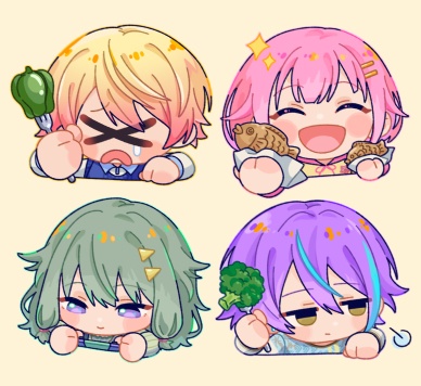 ワンダーランズ×ショウタイム ミニステッカーセット