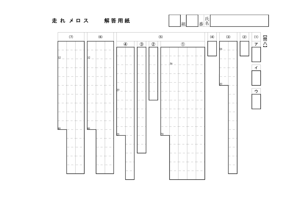 中学2年 国語 3学期期末テスト対策