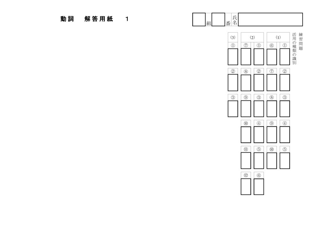 走る。走らない。走ろうよ。 用言の活用(中学2年)