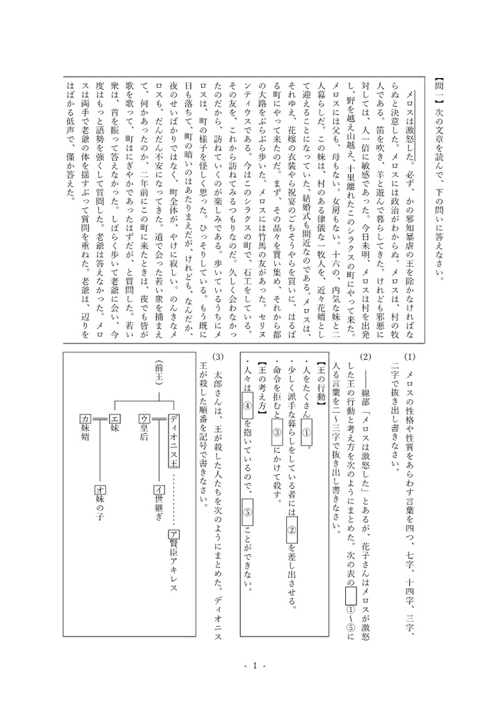 走れメロス