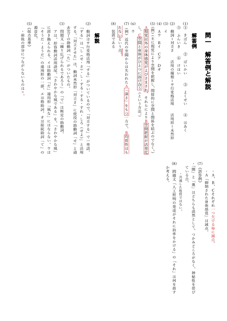 高校入試模擬テスト 第2回