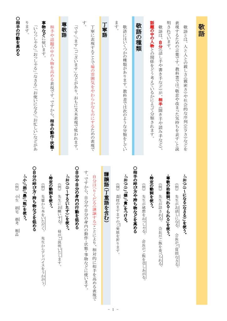 敬語