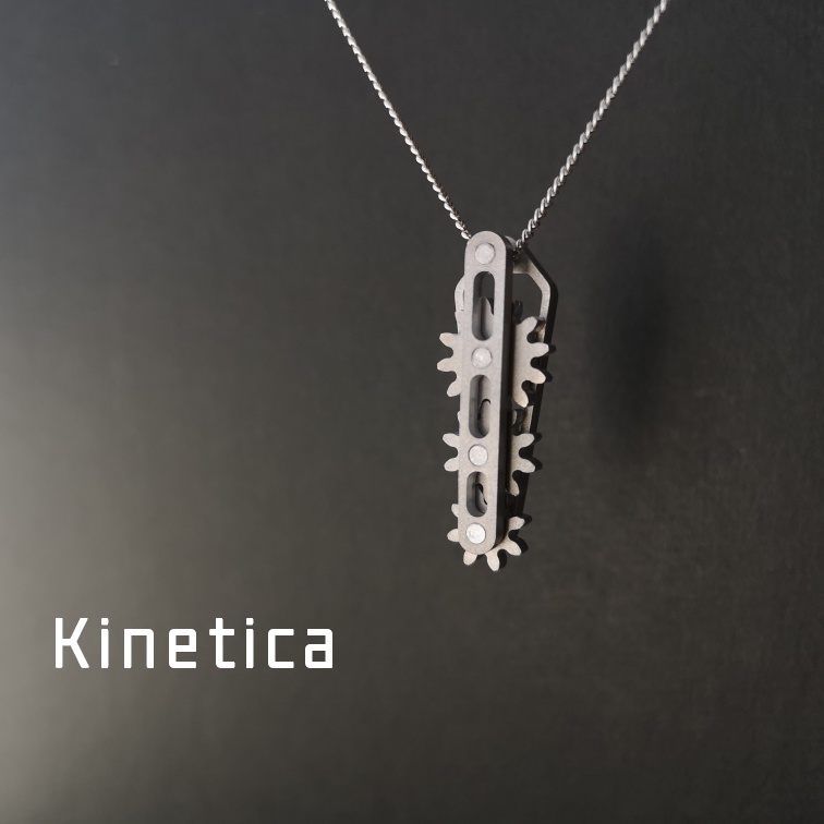 【身に着ける機構】Gear Necklace Type.A【歯車・ギア・ネックレス】