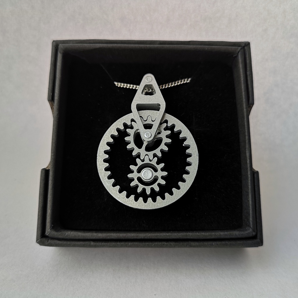 【身に着ける機構】Internal gears【歯車・ギア・ネックレス】