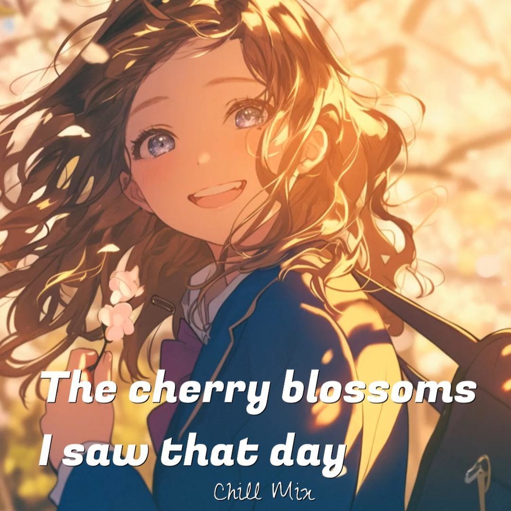 The cherry blossoms I saw that day